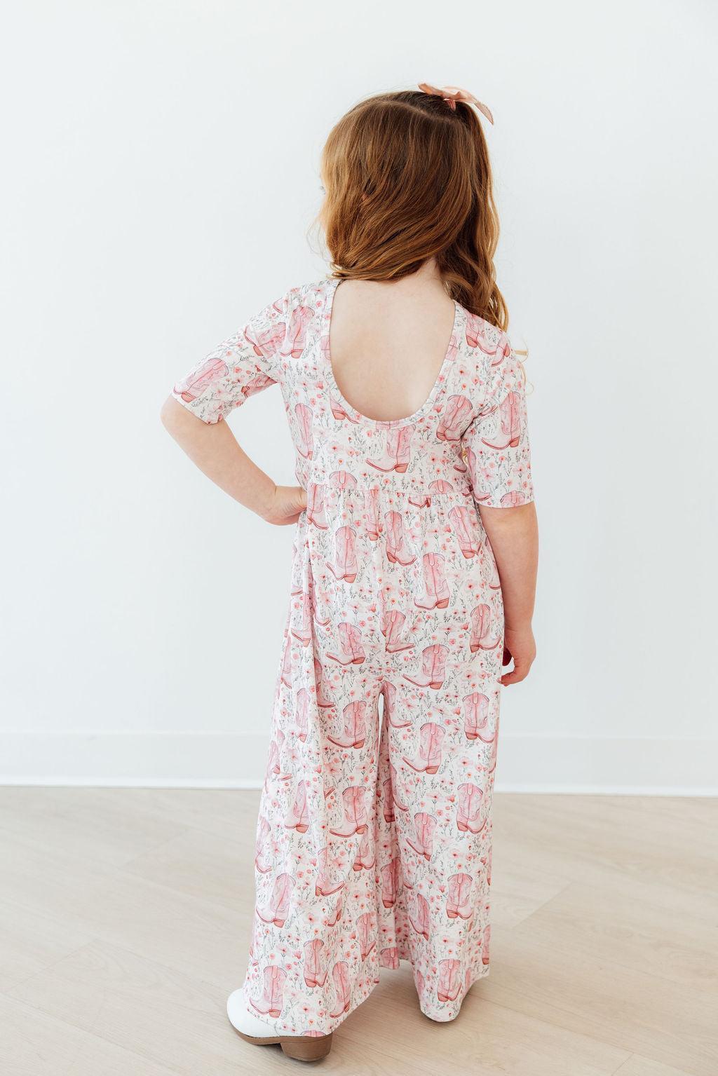 Country Girl Wide Leg Jumpsuit - Aaria Tees Aaria Tees