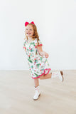Cute Cactus Pom Pom Dress - Aaria Tees Aaria Tees