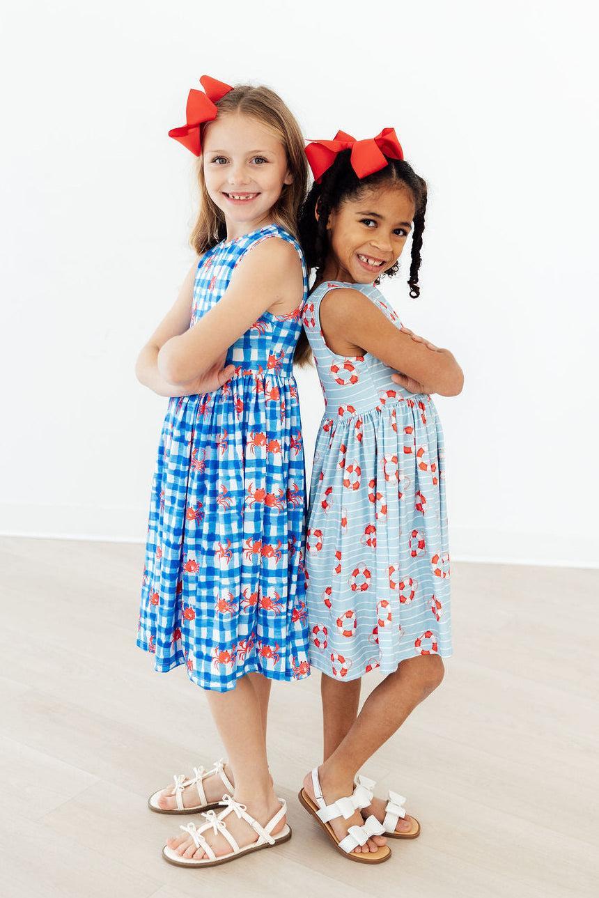 Crabby Cutie Tank Twirl Dress - Aaria Tees Aaria Tees