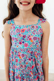 Tropical Garden Ruffle Maxi Dress - Aaria Tees Aaria Tees