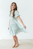 Buttercup Blooms Smocked Ruffle Dress - Aaria Tees Aaria Tees
