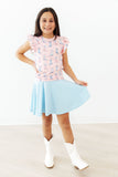Ribbons & Rodeos S/S Ruffle Tee - Aaria Tees Aaria Tees