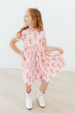 Girl's Best Friend S/S Pocket Twirl Dress - Aaria Tees Aaria Tees