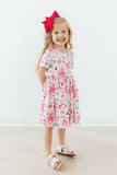 Princess & the Froggie S/S Pocket Twirl Dress - Aaria Tees Aaria Tees