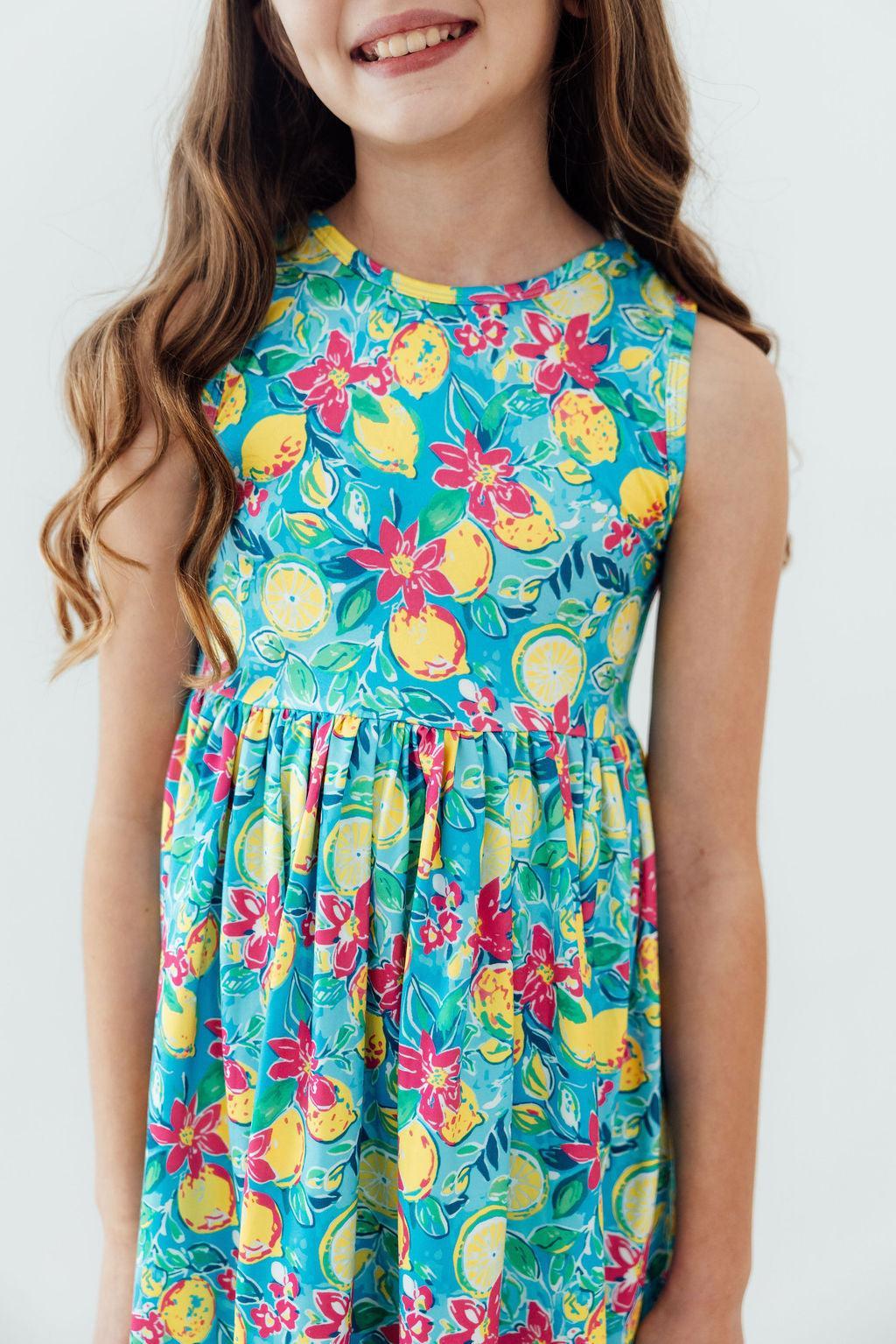 Summer Squeeze Tank Twirl Dress - Aaria Tees Aaria Tees