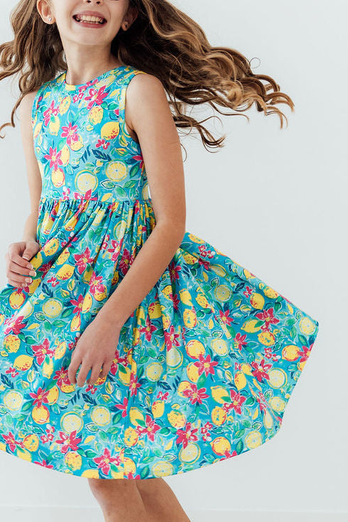 Summer Squeeze Tank Twirl Dress - Aaria Tees Aaria Tees