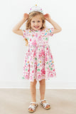 Princess & the Froggie S/S Pocket Twirl Dress - Aaria Tees Aaria Tees