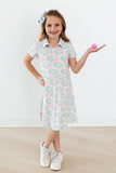 She's on the Green S/S Polo Dress - Aaria Tees Aaria Tees