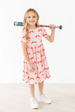 Pitcher Perfect S/S Pocket Twirl Dress - Aaria Tees Aaria Tees