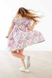 Petal Promises S/S Pocket Twirl Dress - Aaria Tees Aaria Tees
