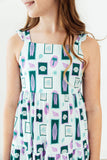 Surfer Girl Ruffle Maxi Dress - Aaria Tees Aaria Tees