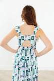 Surfer Girl Ruffle Maxi Dress - Aaria Tees Aaria Tees