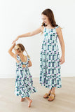 Surfer Girl Ruffle Maxi Dress - Aaria Tees Aaria Tees