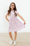 Whimsical Woods S/S Pocket Twirl Dress - Aaria Tees Aaria Tees