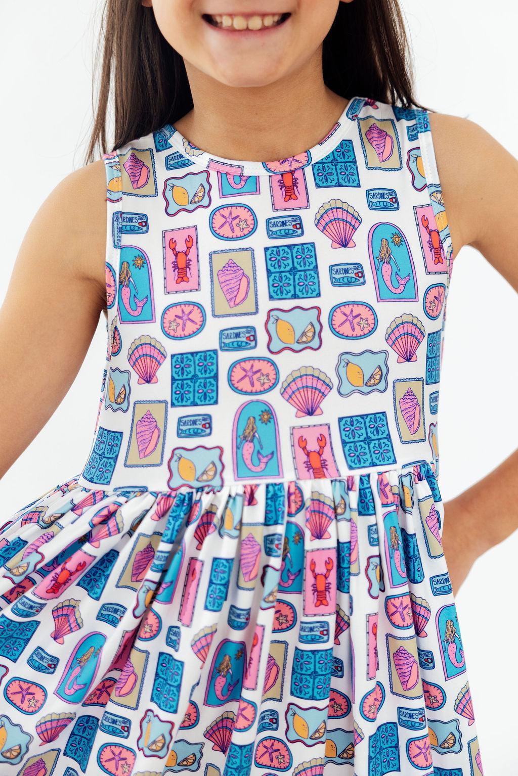 Amalfi Adventure Tank Twirl Dress - Aaria Tees