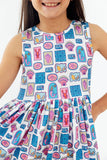 Amalfi Adventure Tank Twirl Dress - Aaria Tees Aaria Tees