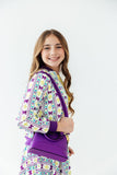 Mardi Gras Satin Jacket - Aaria Tees Aaria Tees