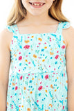 Bluebell Breeze Ruffle Maxi Dress - Aaria Tees Aaria Tees