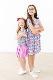 Time To Purr-ty S/S Ruffle Tee - Aaria Tees Aaria Tees