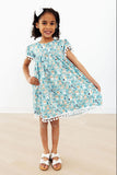 Furry Friends Pom Pom Dress - Aaria Tees Aaria Tees