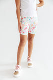 Painted Posies Twirl Shorts - Aaria Tees Aaria Tees