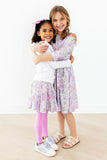 Spring Gardens Twirl Skegging - Aaria Tees Aaria Tees