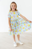Softball Sweetie S/S Pocket Twirl Dress - Aaria Tees Aaria Tees