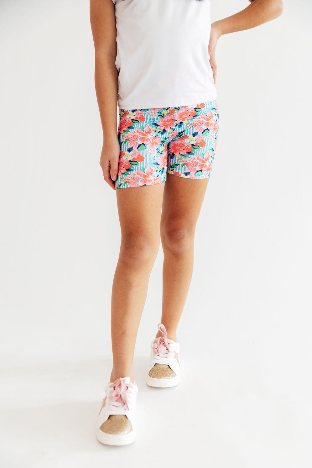 Petals in Paradise Twirl Shorts - Aaria Tees Aaria Tees