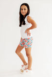 Petals in Paradise Twirl Shorts - Aaria Tees Aaria Tees