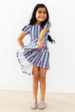 All-American Girl S/S Pocket Twirl Dress - Aaria Tees Aaria Tees