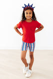 All-American Girl Twirl Shorts - Aaria Tees Aaria Tees
