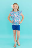 Seaside Shells S/S Ruffle Tee - Aaria Tees Aaria Tees