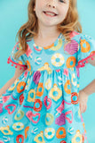 Fun Floaties Pom Pom Dress - Aaria Tees Aaria Tees