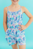 Ocean Harbor Strappy Play Romper - Aaria Tees Aaria Tees