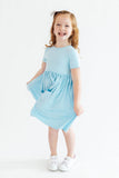 Bluebird S/S Pocket Twirl Dress - Aaria Tees Aaria Tees