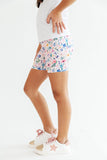 Morning Meadows Twirl Shorts - Aaria Tees Aaria Tees