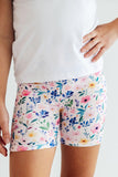 Morning Meadows Twirl Shorts - Aaria Tees Aaria Tees