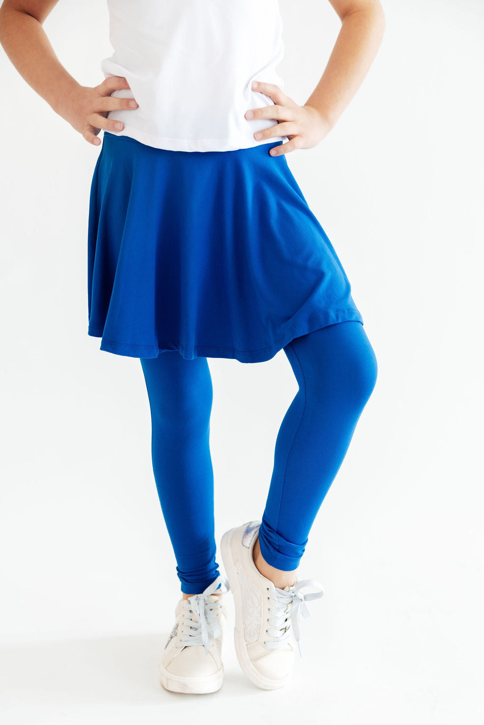 Royal Blue Twirl Skegging - Aaria Tees
