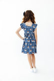 Auburn Plaid Aubie Flutter Twirl Dress - Aaria Tees Aaria Tees