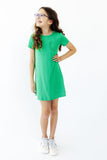 Kelly Green T-Shirt Dress - Aaria Tees Aaria Tees