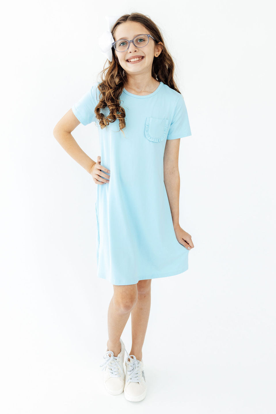 Bluebird T-Shirt Dress - Aaria Tees Aaria Tees