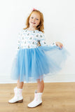 Coquette Christmas L/S Tutu Dress - Aaria Tees Aaria Tees