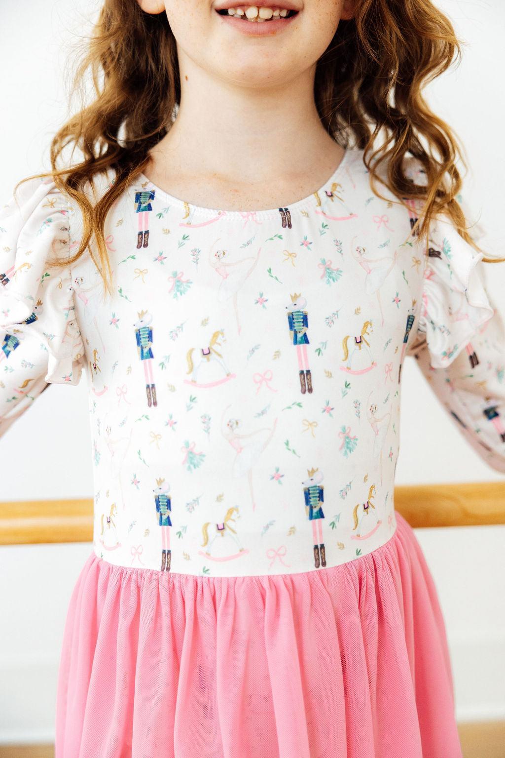 Twirl into Christmas L/S Twirl Leotard - Aaria Tees Aaria Tees