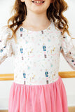 Twirl into Christmas L/S Twirl Leotard - Aaria Tees Aaria Tees