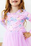 Season to Sparkle L/S Tutu Dress - Aaria Tees Aaria Tees