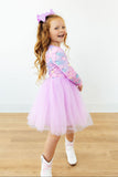 Season to Sparkle L/S Tutu Dress - Aaria Tees Aaria Tees