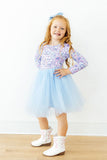 Hit the Ice L/S Tutu Dress - Aaria Tees Aaria Tees