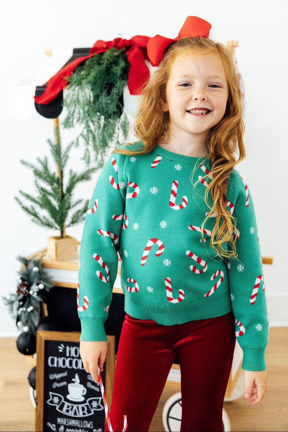 Christmas Candy Sweater - Aaria Tees Aaria Tees