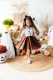 Boo-tiful Halloween L/S Tutu Dress - Aaria Tees Aaria Tees