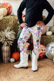 Tied with a Boo Leggings - Aaria Tees Aaria Tees
